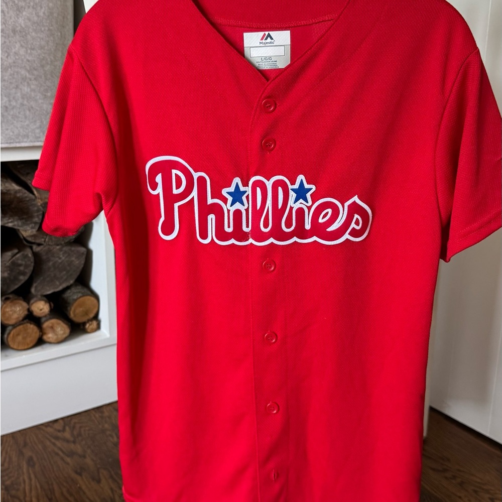 Philadelphia Phillies Button-Up Jersey